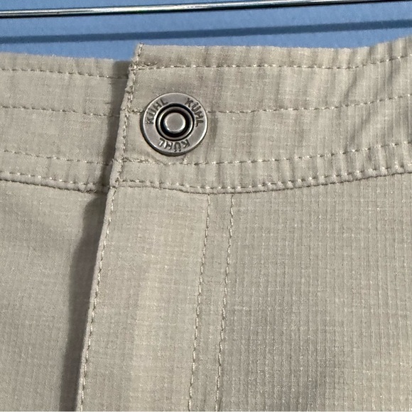Kuhl Horizn Tan Outdoor Hiking Trail Skinny Pant Womens Sz 10 - Picture 3 of 6